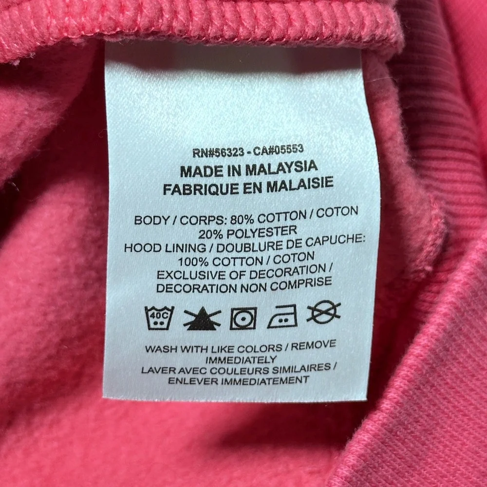 Nike Phoenix Fleece Hoodie Womens Large Oversized Center Swoosh Pink Pullover